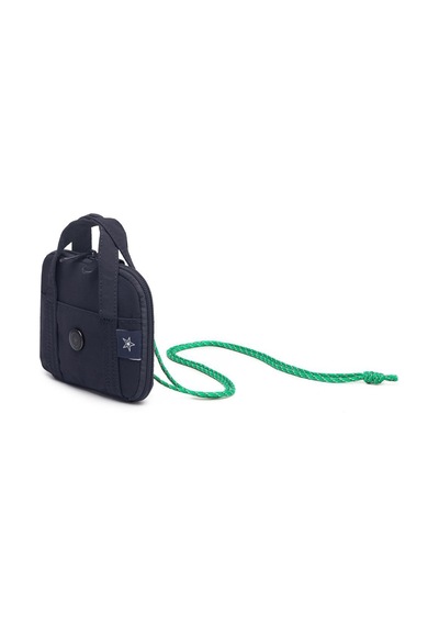 Smart Bags Mikro Poly Kumaş Askılı Mini Boy Kadın Cüzdanı 3346 Lacivert