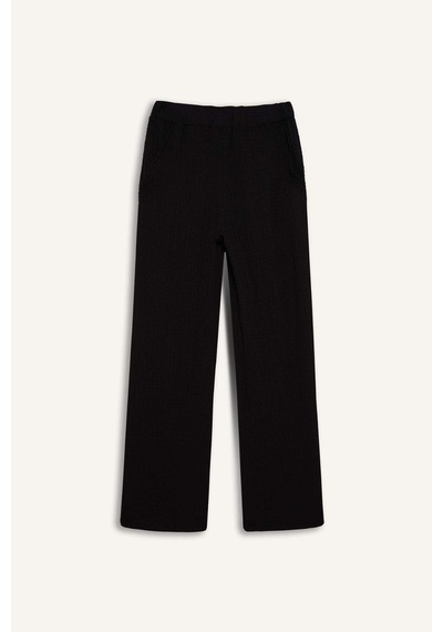 Defacto Relax Fit Bürümcük Pantolon E3436ax25smbk81 Siyah
