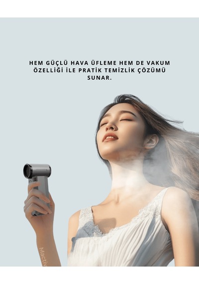 Çok Fonksiyonlu Turbo Güçlü Hava Üfleme Ve Vakum Makinesi