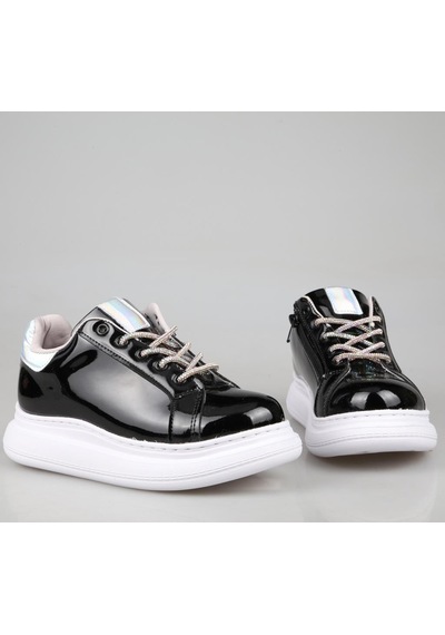 Bücür Ortopedi 100 Siyah Çocuk Sneakers Siyah