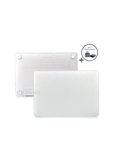 Apple Uyumlu MacBook Air 15.3inç M2-m3, Kılıf Mat A2941 A3114 İle 001