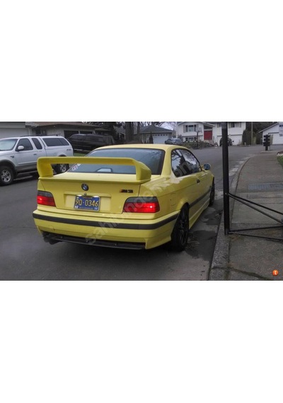 Bmw E36 Çift Kat Spoiler  Fiber