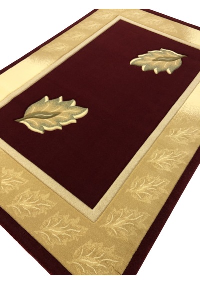 Saray Halı Vizyon Carving 9050 Kırmızı 125x180 Krem 2,25 M2 Halı