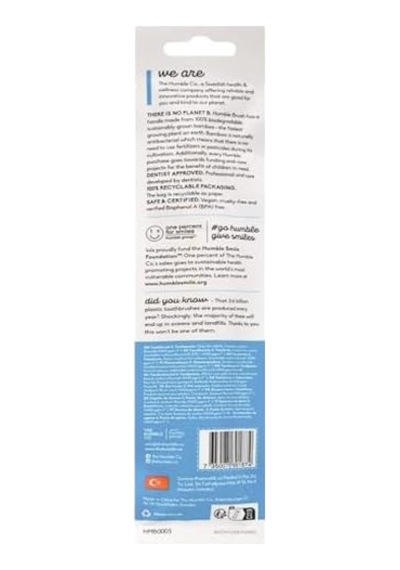 - Humble Brush Travel Kit - Mini Seyahat Seti Yetişkinler İçin Yetişkin Diş Fırçası Ve 7 Gr Diş Macunu Açık Ahşap