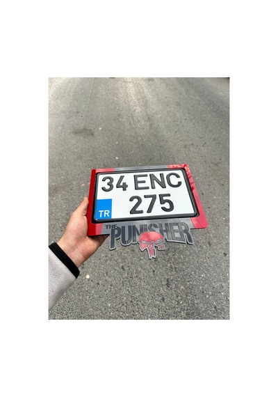 Motorsiklet Pleksi Plakalık Özel Tasarım - 642292490
