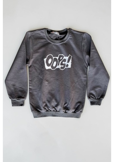 Minik Motion 3'lü Set Çocuk Baskılı 2 İplik Penye Sweatshirt Füme - Siyah - Turuncu Minik Motion 3'lü Set Çocuk Baskılı 2 İplik Penye Sweatshirt Füme - Siyah - Turuncu