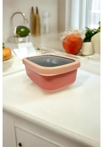 Dikdörtgen Saklama Kabı 1,40 L Pembe Vp-930, Pembe