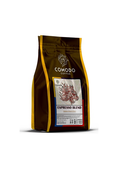 Comodo Coffee Espresso Blend Wholesale Cafe Çekirdek Kahve 250 G