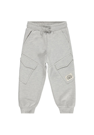 Civil Boys Basic Kargo Cepli 2-5 Yaş Eşofman Altı - Gri Karmelanj