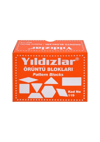 Yıldızlar Örüntü Blokları No:119 12 Adet