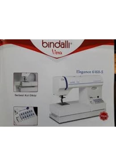 Bindallı Vera Elegance 6160 S Dikiş Nakış ve Piko Makinesi