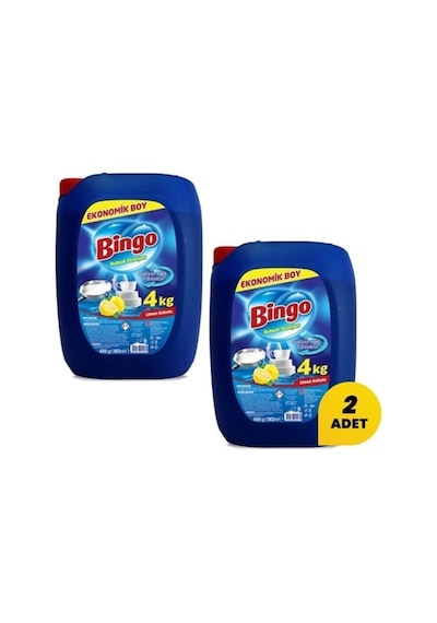 Elde Sıvı Bulaşık Deterjanı 8 Kg 4 Kg 2 Adet 8690536904181-2