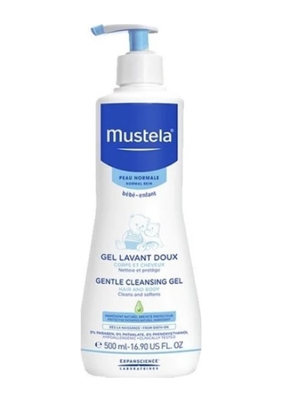 Mustela Gentle Cleansing Gel Yenidoğan Şampuanı 500 ml