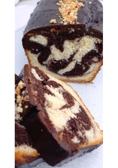 Seymen Marmorkuchen Mit Schokoladenüberzug Çikolata Kaplamalı Marmor Kek 1 KG