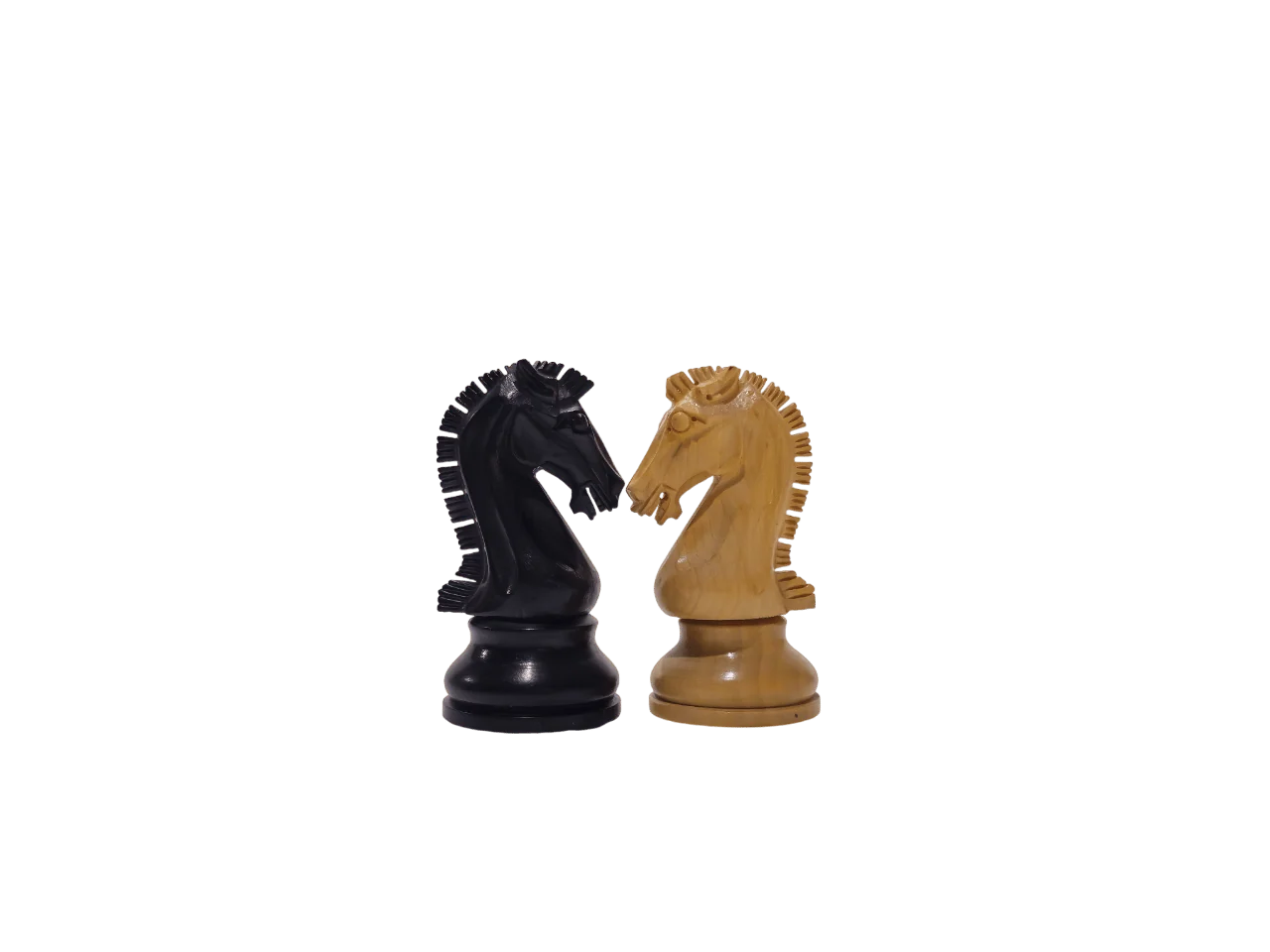 Elegant Yedek Vezirli Ahşap Figür 95 Mm