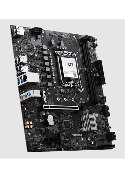Msı Pro B860m-e Ddr5 9066mhz 1xhdmı 1xdp 2xm.2 Usb Matx 1851p Intel Ultra Processors Serıes 2