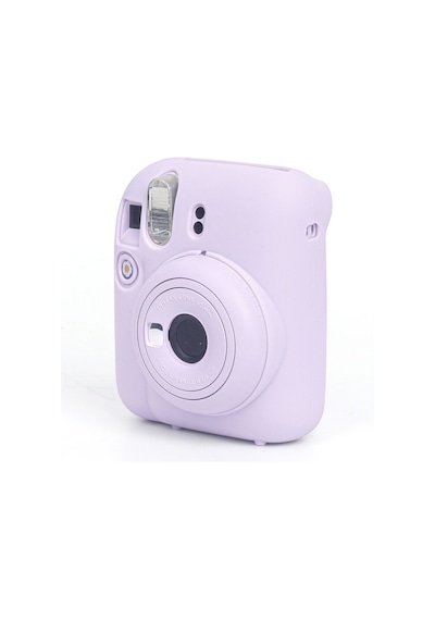 Fujifilm Instax Mini 12 Fotoğraf Makinesi + 20'li Film + Kıskaçlı Standı + Silikon Kılıf Lila