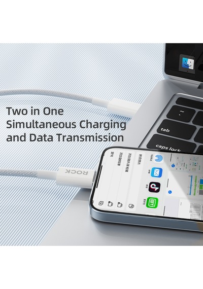 Z20 Pd 27w 1 Metre Type-c To Lightning Hızlı Şarj Ve Data Kablosu Beyaz
