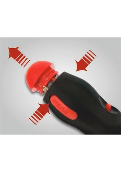 Würth Tabanca Tipi Cırcır Magazinli Tornavida Seti 37 Parça Led Işıklı Ergonomik Tasarım