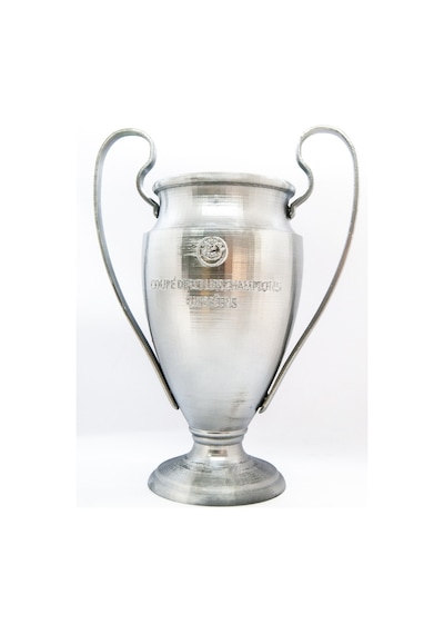 Uefa Şampiyonlar Ligi Kupası Kaliteli Metalik Kaplama 20 Cm Hediyelik Dekoratif Kupa