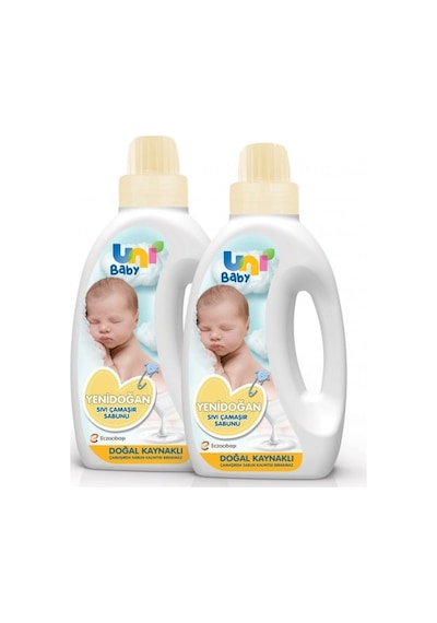 Uni Baby Yenidoğan Çamaşır Sabunu 1500 Ml X 2 Adet PKT.UNI.042