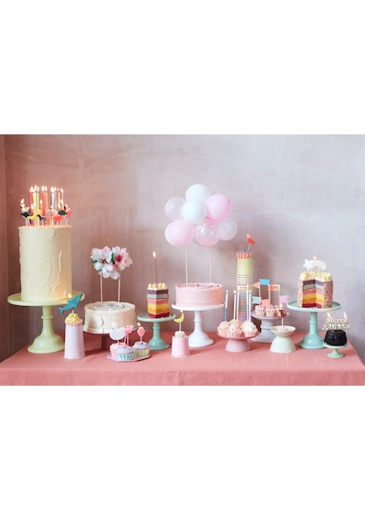 Meri Meri - Flower Bouquet Cake Topper - Çiçek Buketi Pasta Süsü Tüm Yaşlar