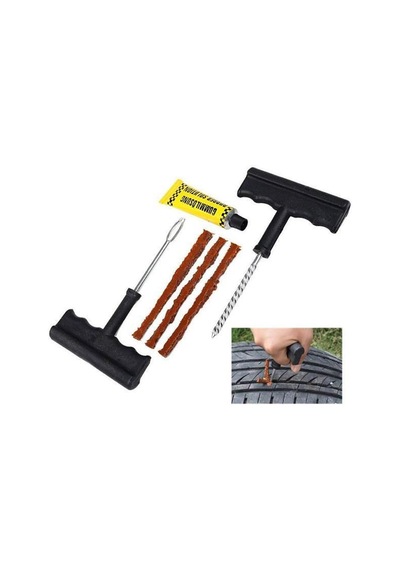 6 Parça Araba Motorsiklet Otomobil Bisiklet Lastik Tamir Kiti .