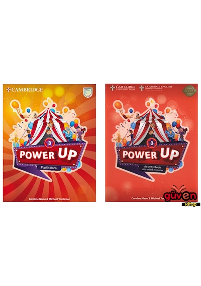 Cambridge Power Up 3 Pupils Book Activity Book 2 Kitap Set
