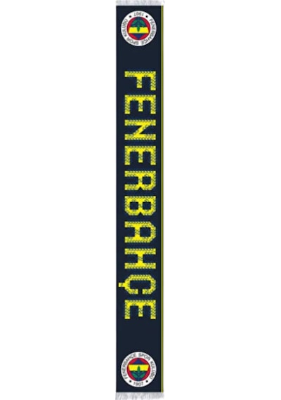 Fenerium Fenerbahçe Unısex Sen Çok Yaşa Şal Uv Kutu Sarı - Lacivert