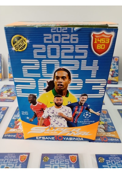 SÜPER FİNAL 2023 FUTBOLCU KARTLARI 200 POŞET 400 KART