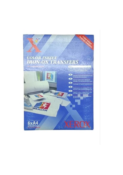 Xerox A4 T-shırt Transfer Kağıdı 6 Adet