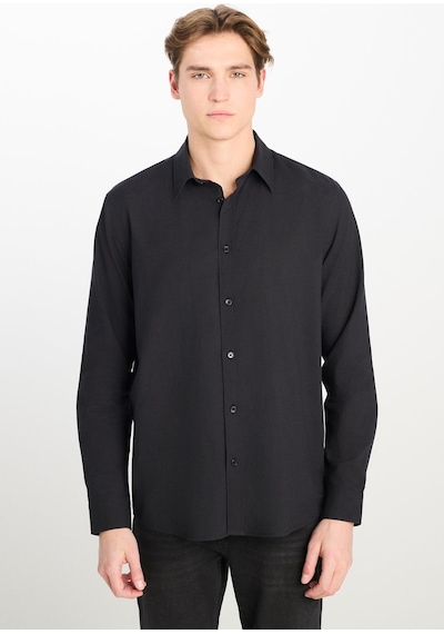 Lee Regular Fit Gömlek Black Black