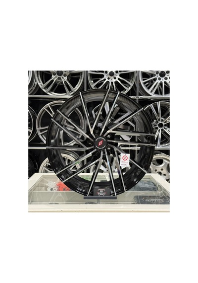 20 I Nç 5x112 I Nforged I Fg59 Black Machi Ned Jant Modeli 4adet