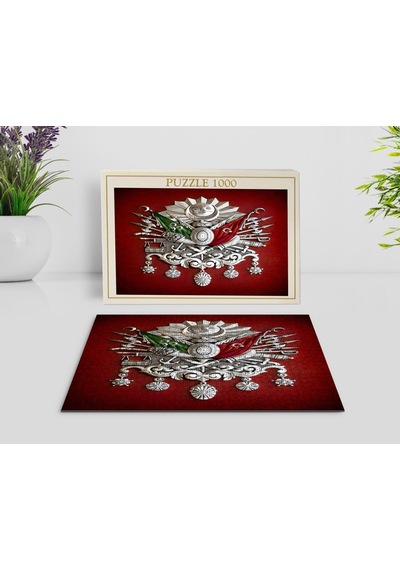 Bk Home Osmanlı Arması 1000 Parça Profesyonel Puzzle-1
