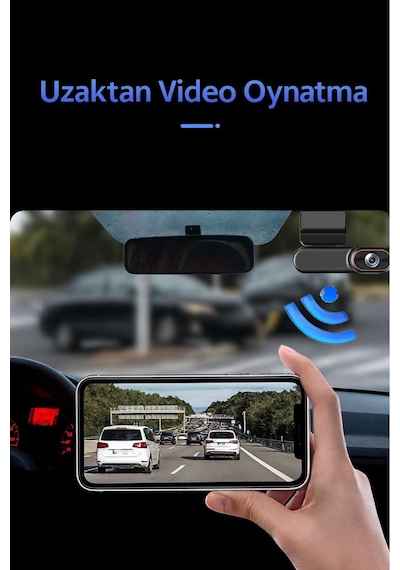 Tek Kameralı Sim Kartlı Kaza Anında Kayıt Yapan Araç Kamerası