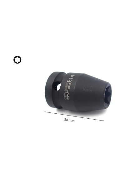 Ceta Form E10 - E24 1/2" Dişi Torx Havalı Lokma Takımı 8 Parça C66-r08