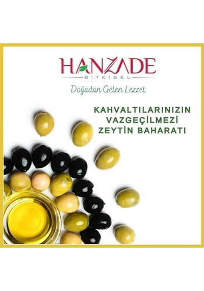 Hanzade Bitkisel Zeytin Ve Zeytinyağı Çeşnisi 250 Gr Sosu Harcı Baharatı Kahvaltılık