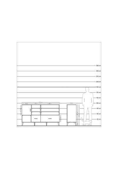 Hyperion Konsol 8 Raflı 2 Çekmeceli Tek Kapaklı 176x44x99 Aytaşı-çam/aytaşı Aytası/atlas Çam - Aytası Hyperion Konsol 8 Raflı 2 Çekmeceli Tek Kapaklı 176x44x99 Aytaşı-çam/aytaşı Aytası/atlas Çam - Aytası