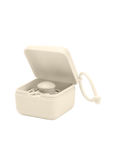 Bibs Pacifier Box Emzik Kutusu - Ivory Krem