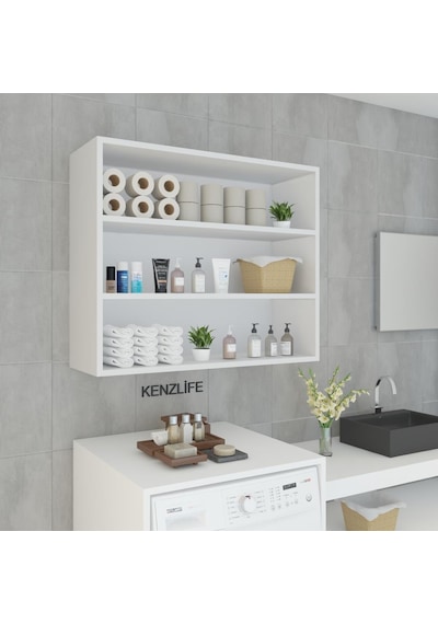 Kenzlife Mutfak Dolabı Itır 090.090.30 Byz 2 Raflı Kapaksız Ofis Bd Kenzlife Mutfak Dolabı Itır 090.090.30 Byz 2 Raflı Kapaksız Ofis Bd