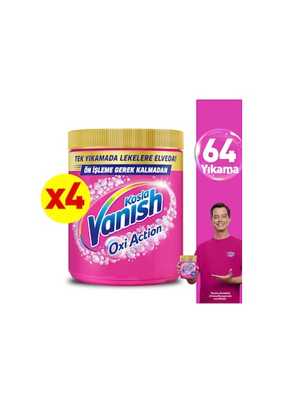 Oxi Toz Renkli 4x480 Gr