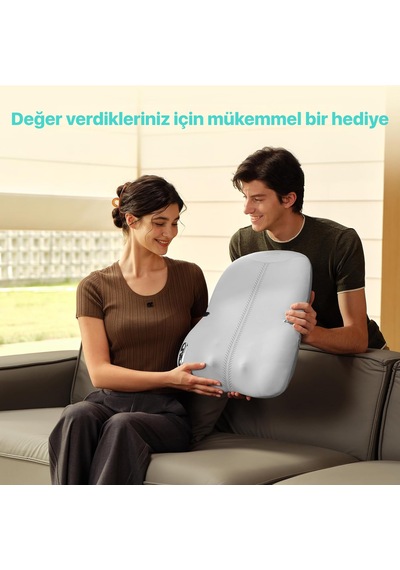 SKG  Ts700 Derin Doku 4d Shiatsu Akıllı Bel Ve Sırt Masaj Yastığı Isı Terapisi & Termoterapi Gri