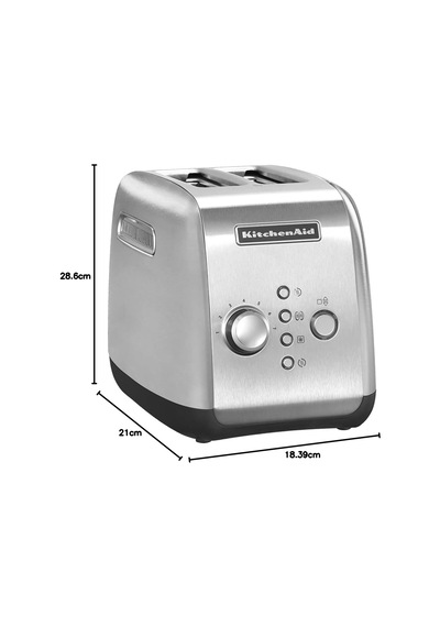 2 Dilim Ekmek Kızartma Makinesi 5kmt221 Stainless Steel-esx