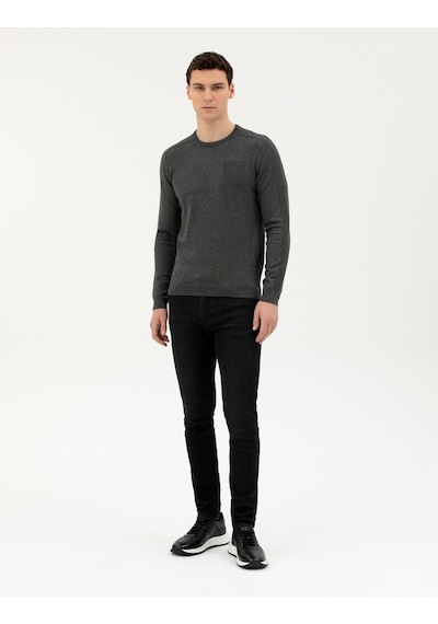 Pierre Cardin Erkek Koyu Gri Triko Kazak 50281779-vr080 Koyu Gri Pierre Cardin Erkek Koyu Gri Triko Kazak 50281779-vr080 Koyu Gri