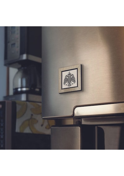 Bizans Kartal Logosu Baskılı Mdf Magnet 7x7 76