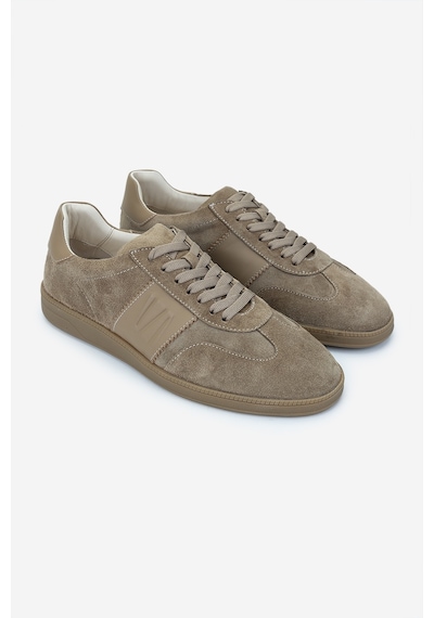 Valmenti Erkek Hakiki Deri Bej Süet Sneakers & Spor Ayakkabı 1093 2267 Erk Ayk Sk24-25 Bej Suet Bej