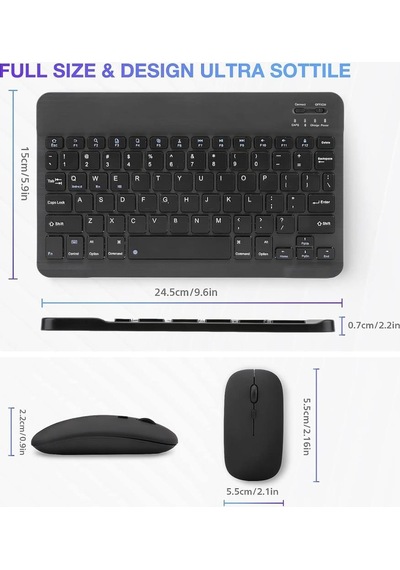 Hadron Hdx2508 Kablosuz Bluetooth Smart Klavye Mouse Seti Şarjlı