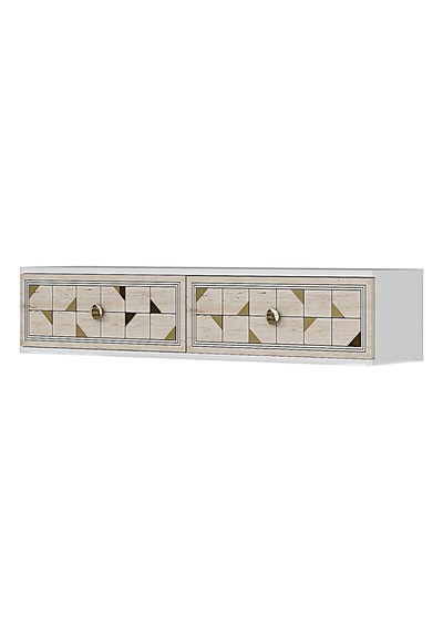 Da1207btg Moka Dresuar Ve Antre Rafı Beyaz-traverten-gold 120cm Beyaz - Traverten - Altın Da1207btg Moka Dresuar Ve Antre Rafı Beyaz-traverten-gold 120cm Beyaz - Traverten - Altın