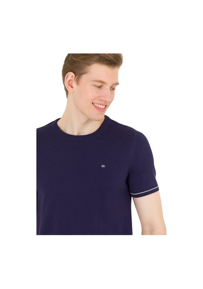 U.S. Polo Assn. Erkek Triko T-shirt Lacivert