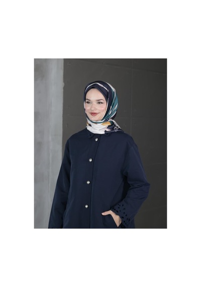 Bushu Cool Belt Twill Eşarp mavi